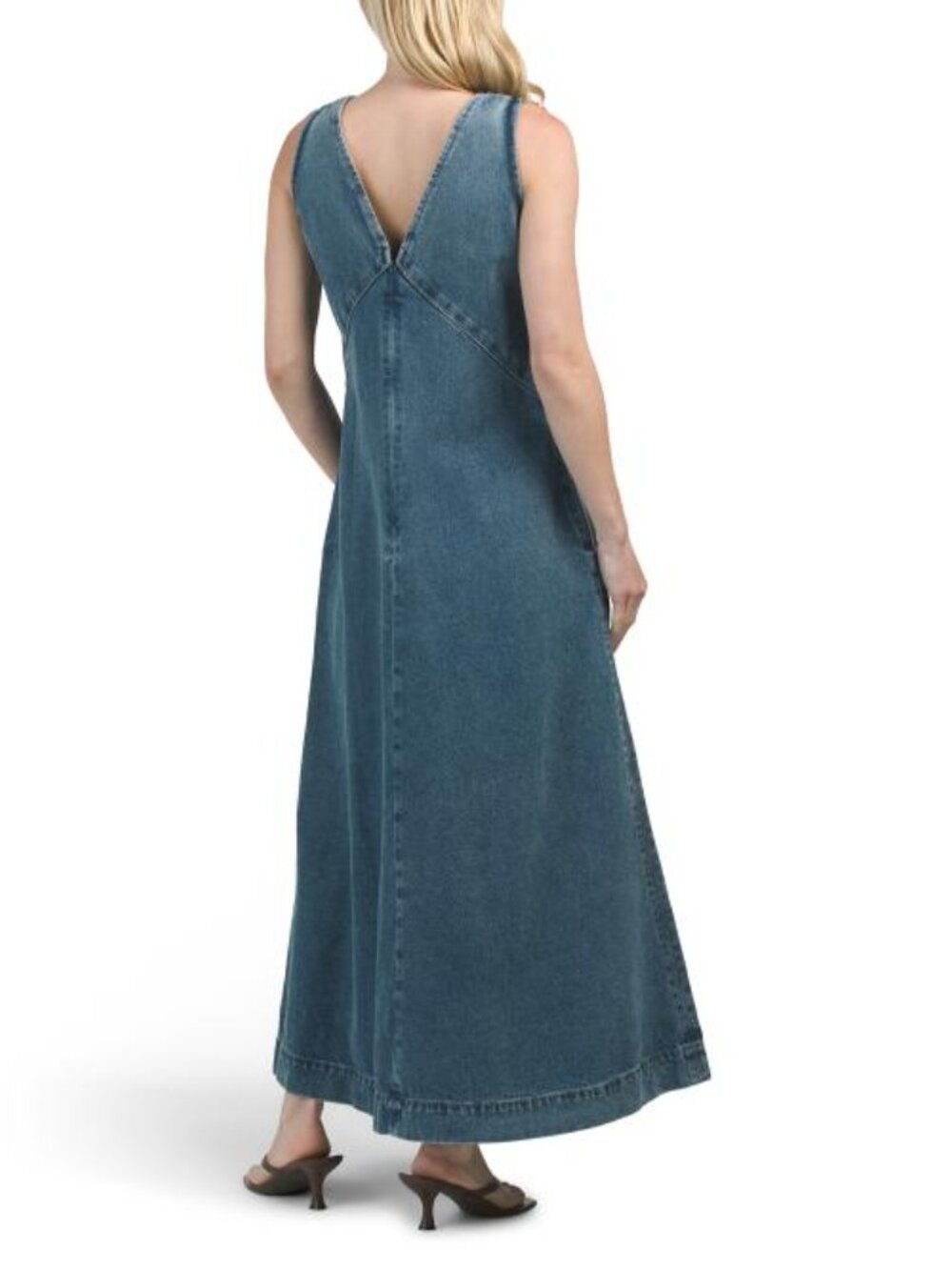 HOUSE OF HARLOW 1960 Azura Denim Dress - Picture 2 of 3